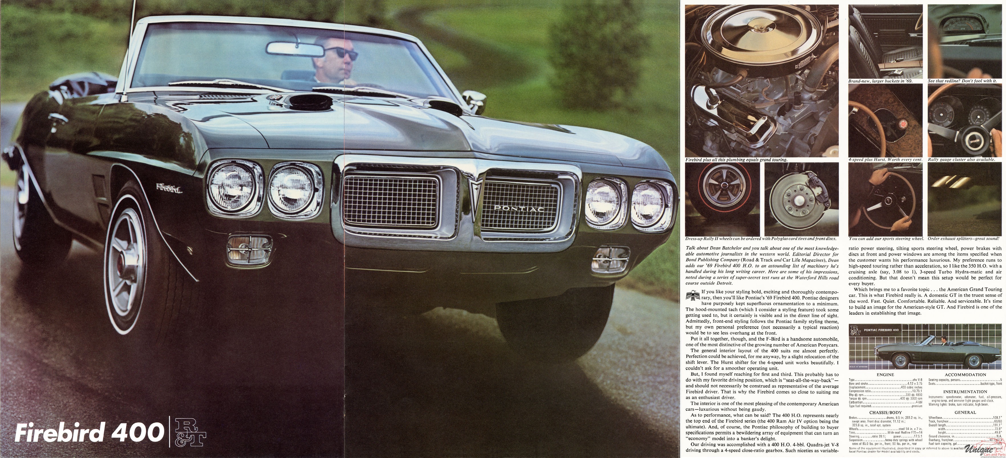 1969 Pontiac Performance Brochure Page 8
